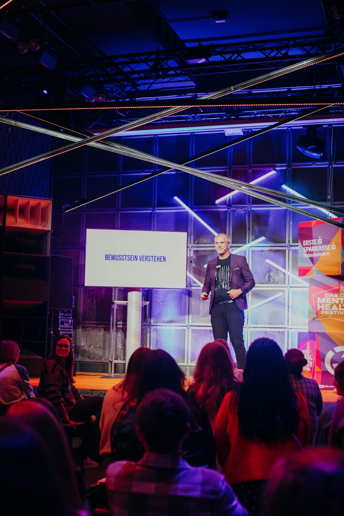 Andreas Fraunberger at the Ö3 Mental Health Festival, October 2025